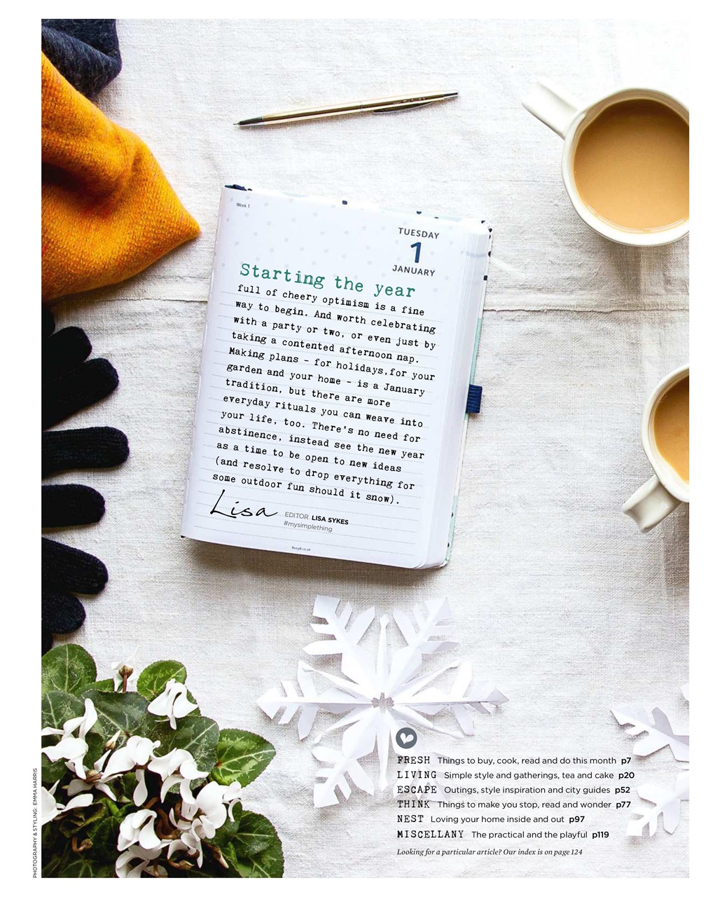 The Simple Things Preview Pages