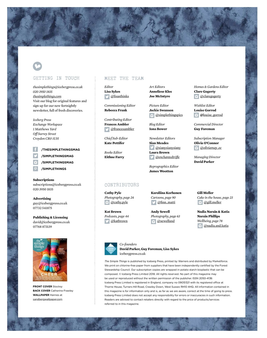 The Simple Things Preview Pages