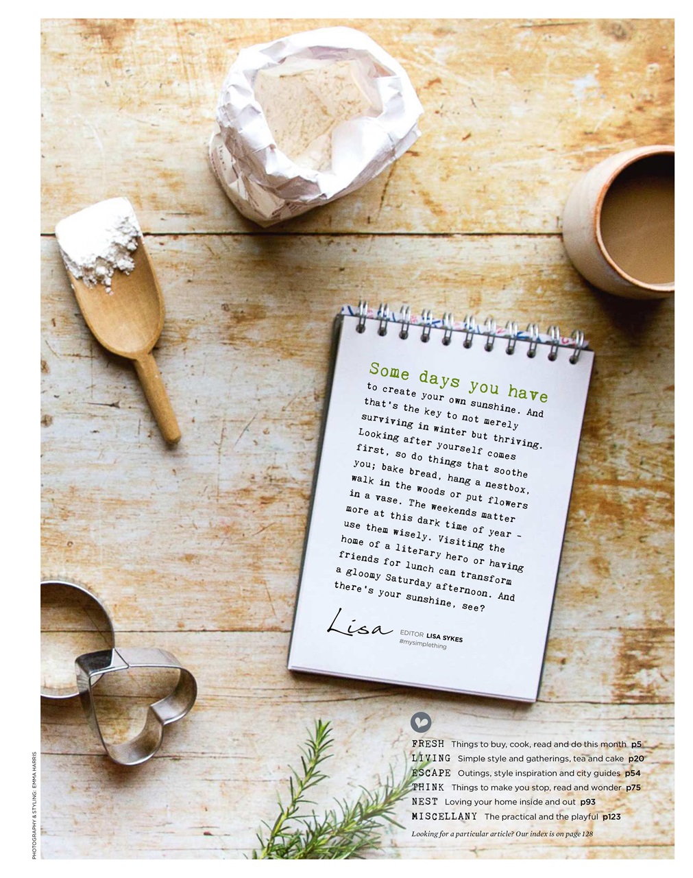 The Simple Things Preview Pages