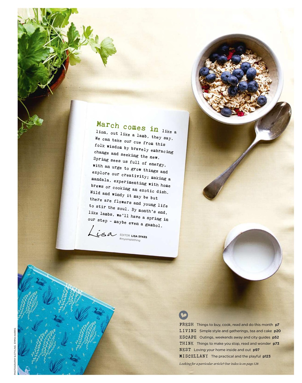 The Simple Things Preview Pages