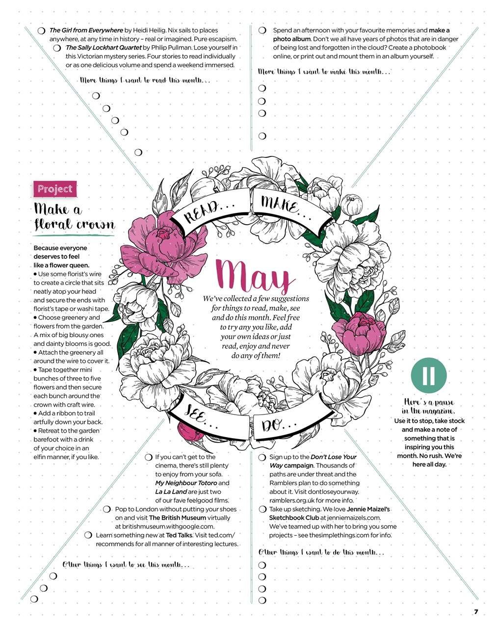 The Simple Things Preview Pages