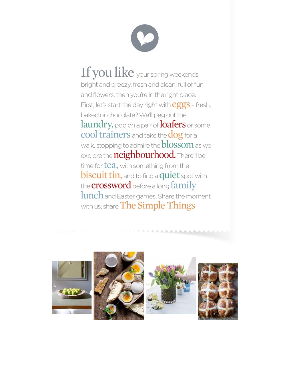 The Simple Things Preview Pages