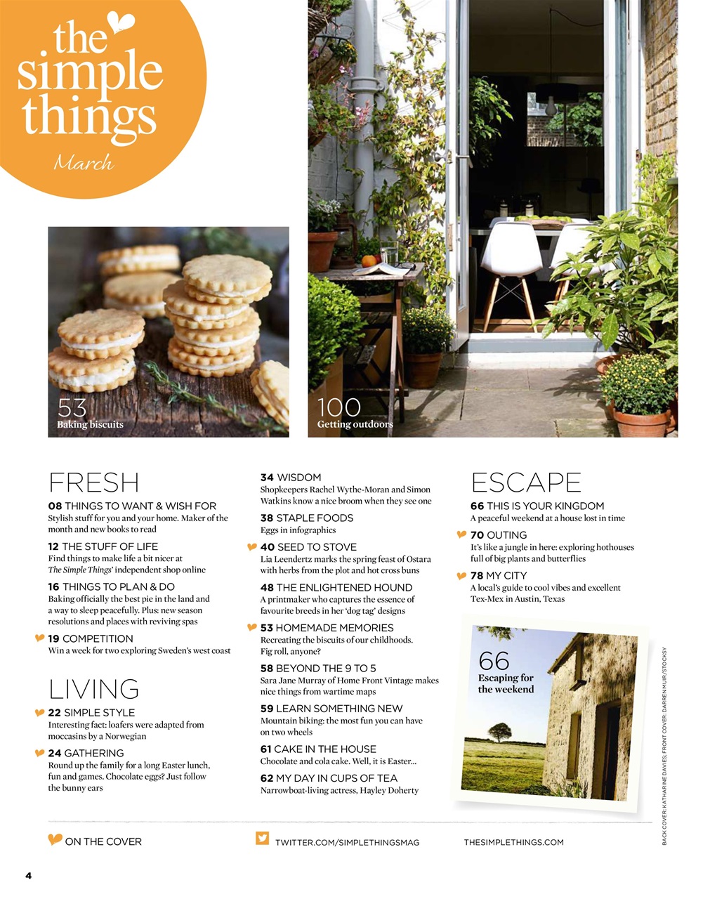 The Simple Things Preview Pages