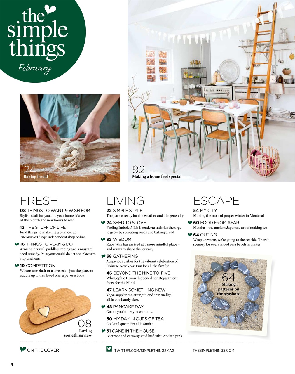 The Simple Things Preview Pages