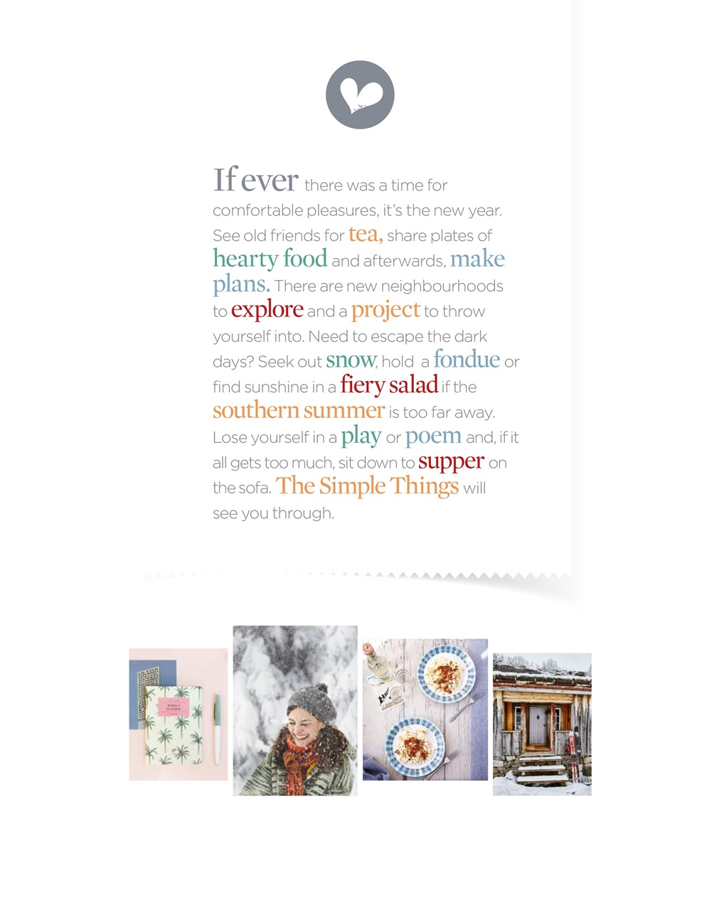 The Simple Things Preview Pages