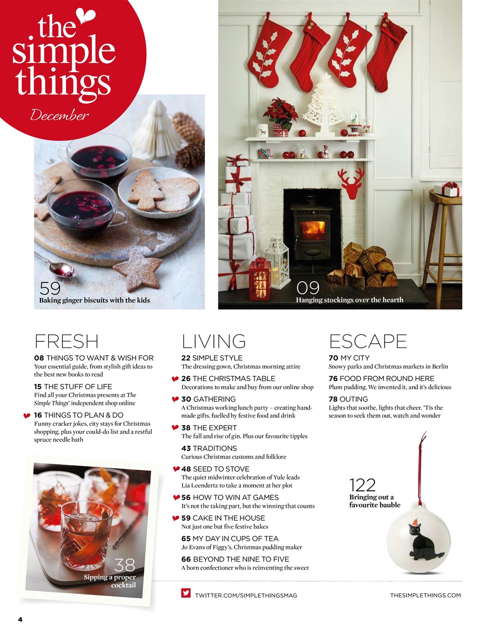 The Simple Things Preview Pages