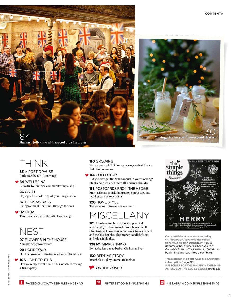 The Simple Things Preview Pages