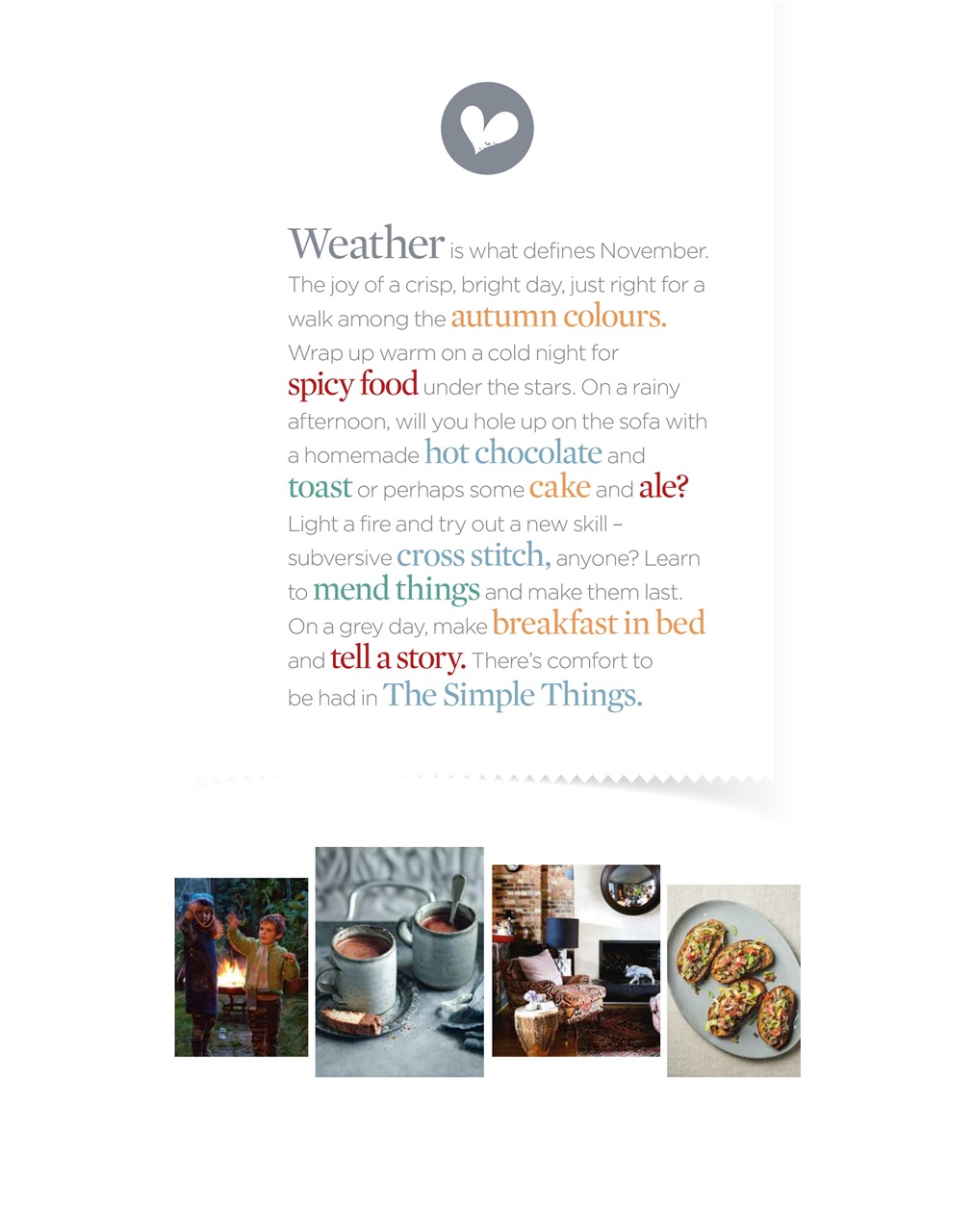 The Simple Things Preview Pages