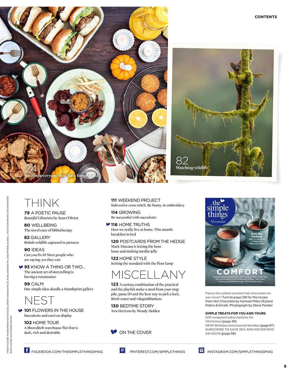 The Simple Things Preview Pages