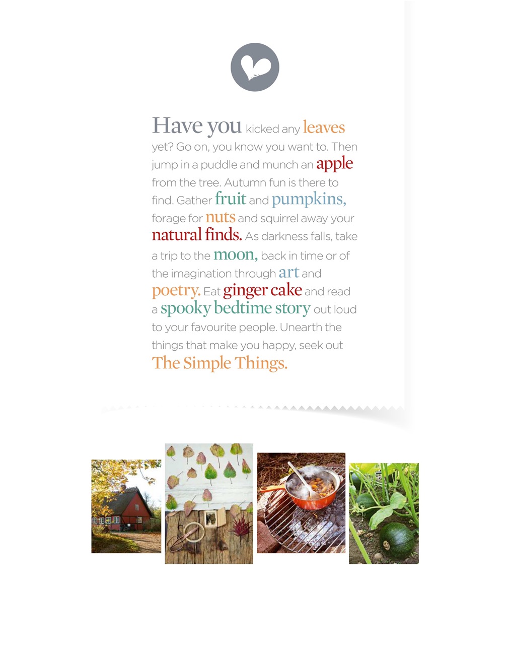 The Simple Things Preview Pages