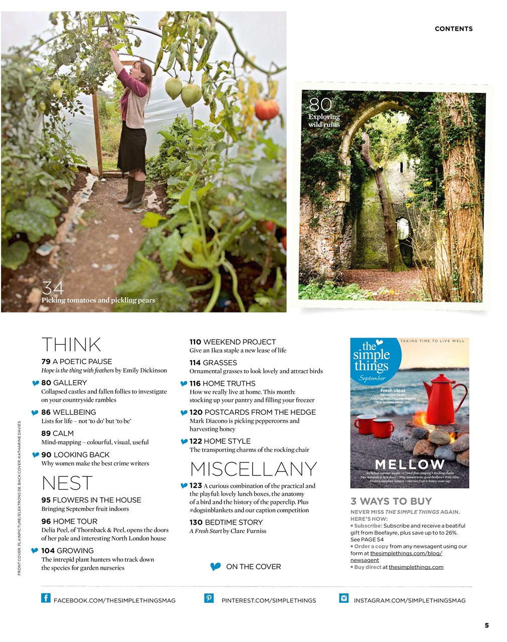 The Simple Things Preview Pages