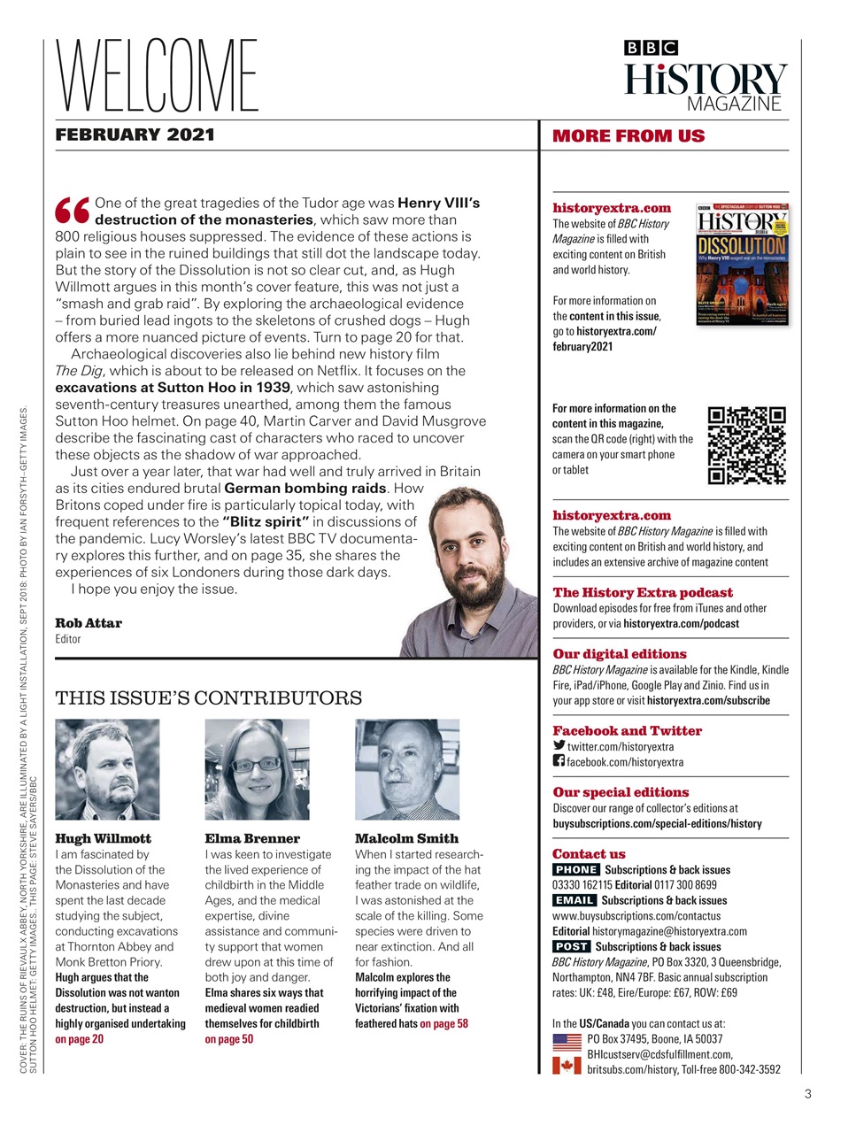 BBC History Magazine Preview Pages