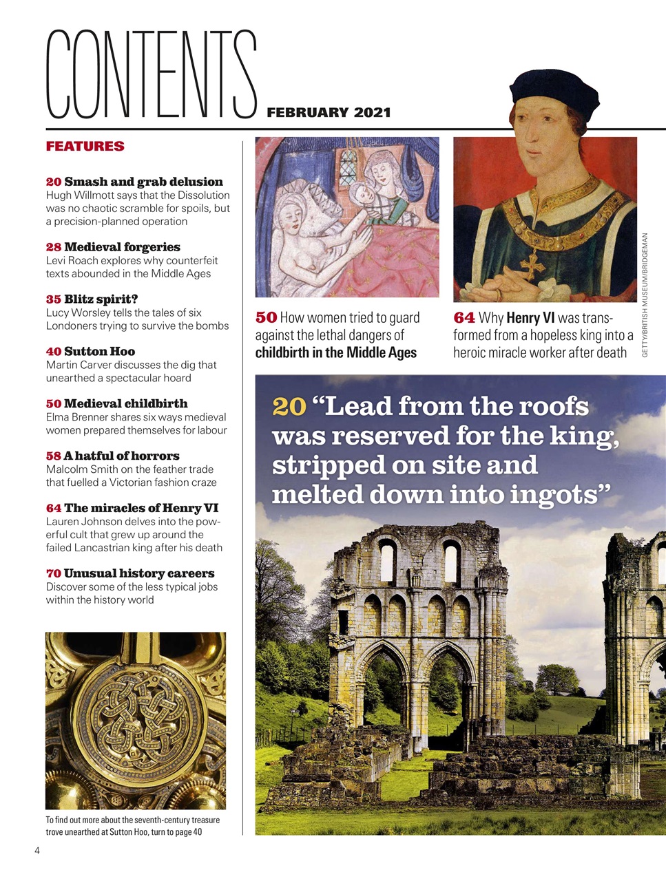BBC History Magazine Preview Pages