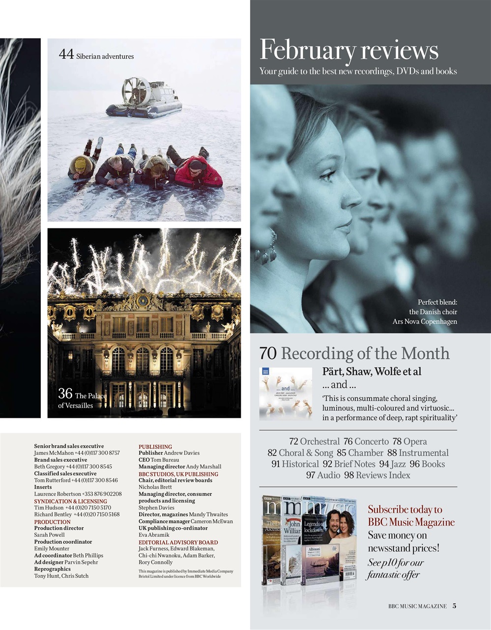 BBC Music Magazine Preview Pages