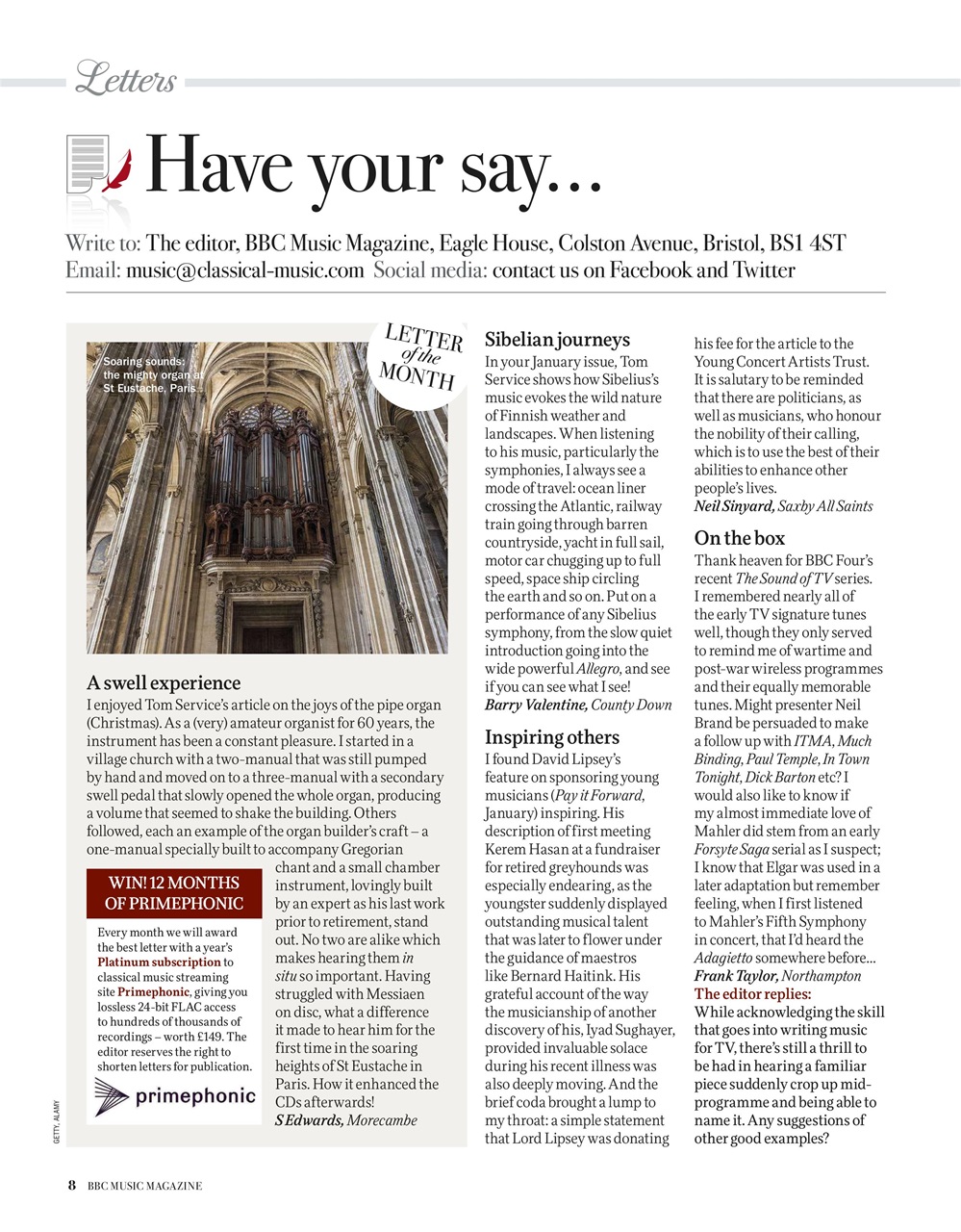 BBC Music Magazine Preview Pages