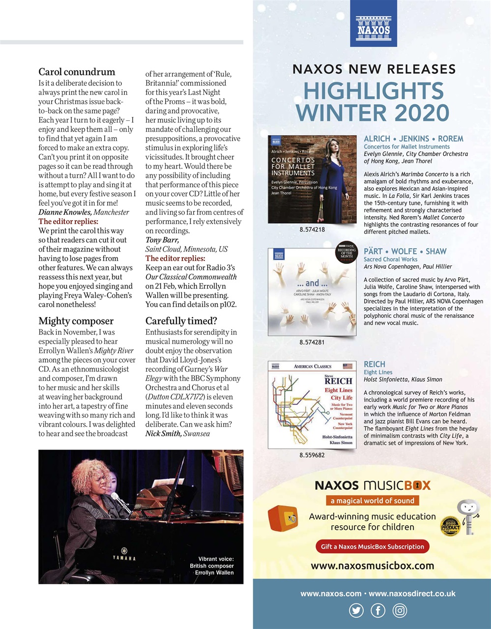 BBC Music Magazine Preview Pages