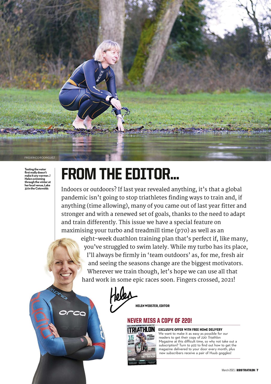 220 Triathlon Magazine Preview Pages