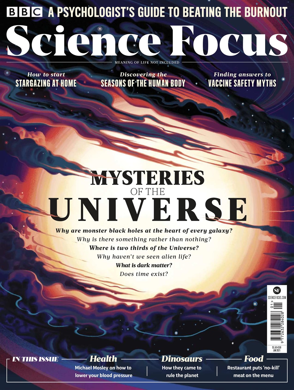 BBC Science Focus Magazine Preview Pages