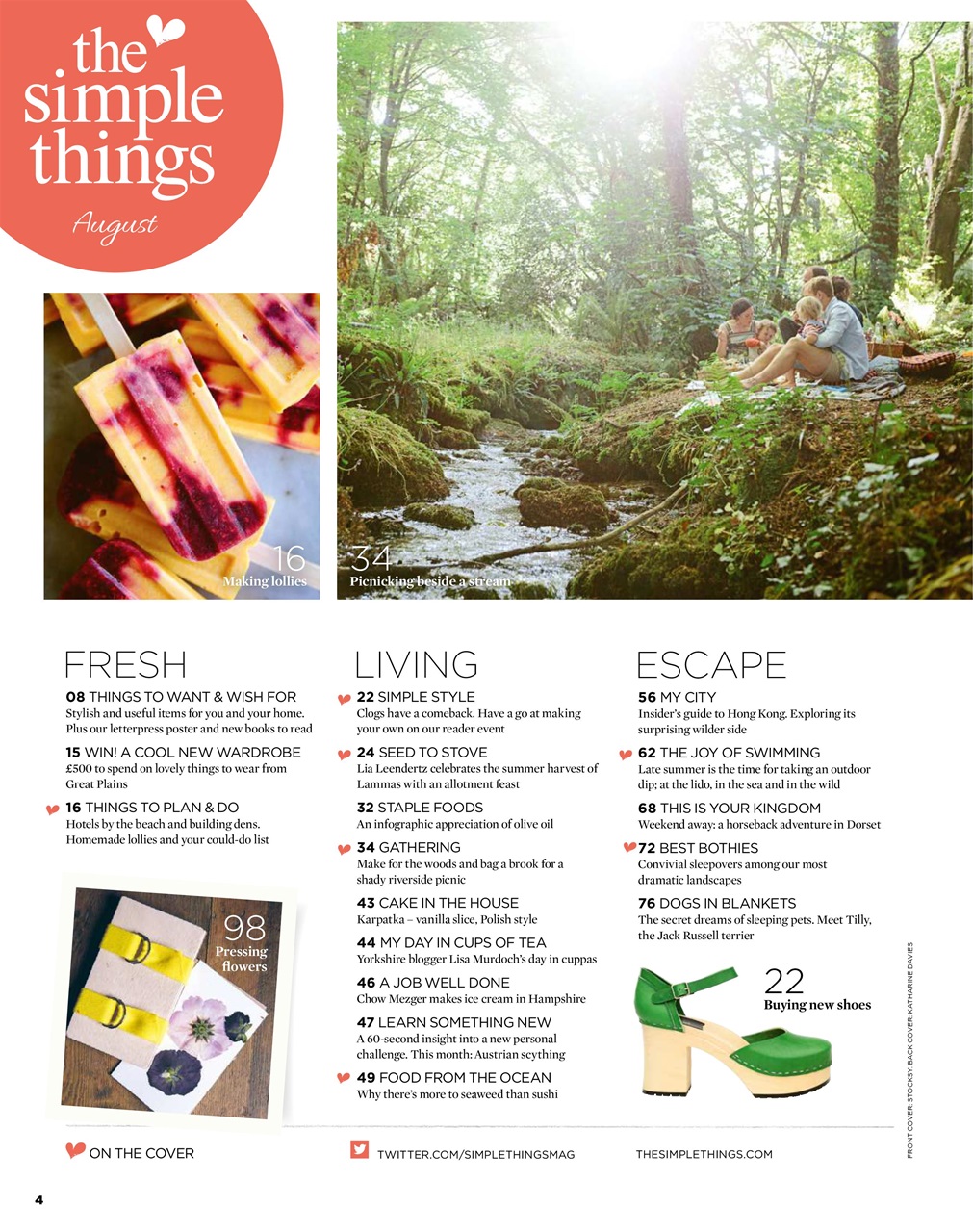 The Simple Things Preview Pages