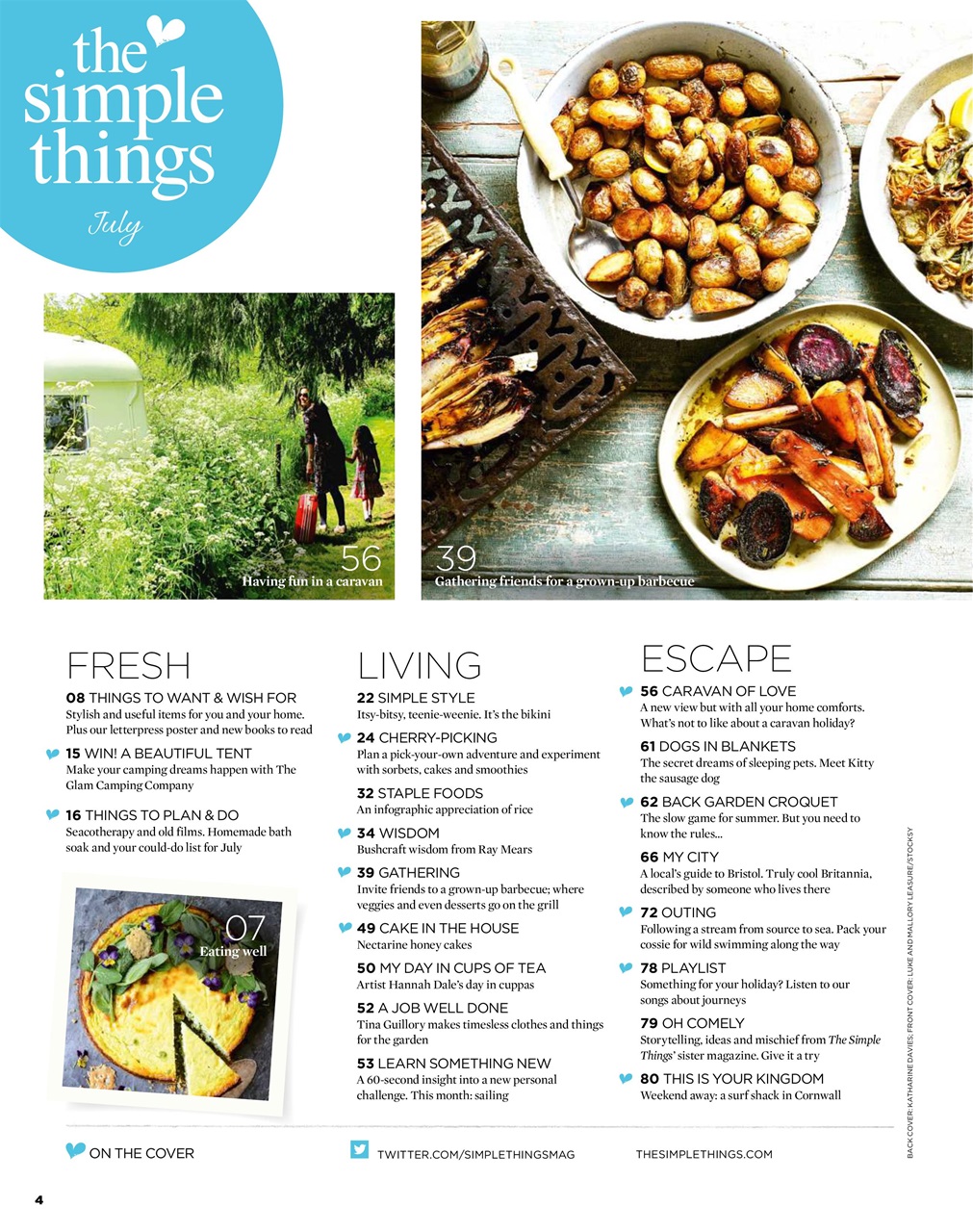 The Simple Things Preview Pages