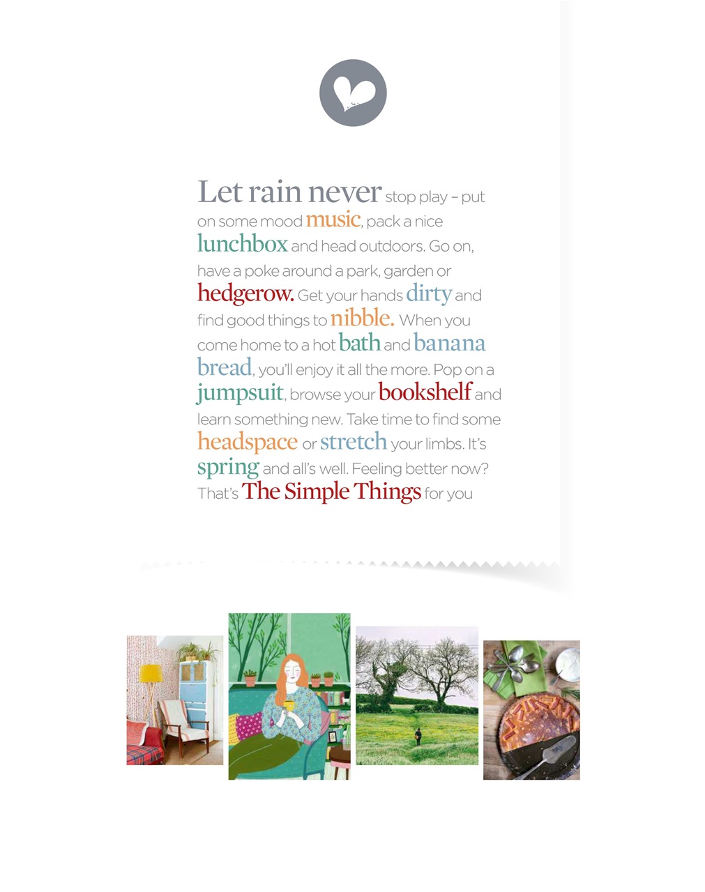 The Simple Things Preview Pages