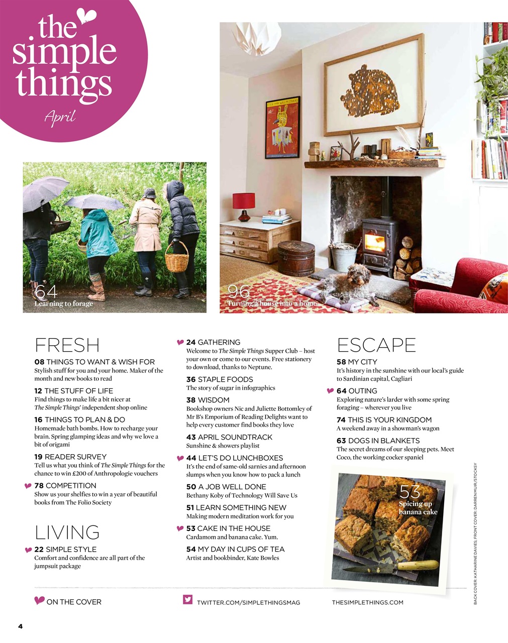 The Simple Things Preview Pages