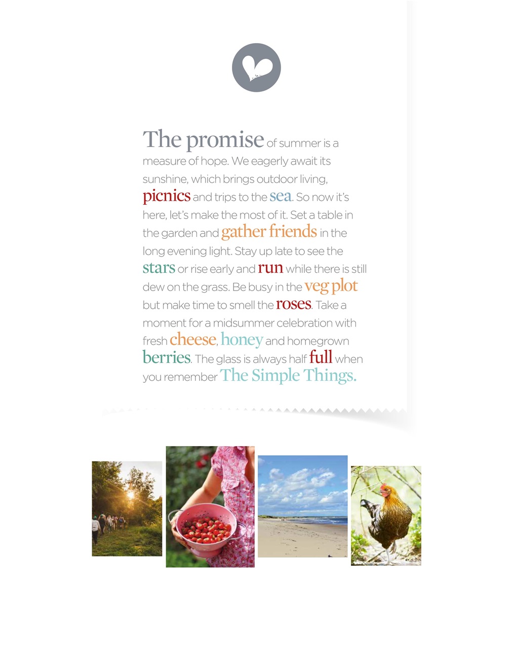 The Simple Things Preview Pages