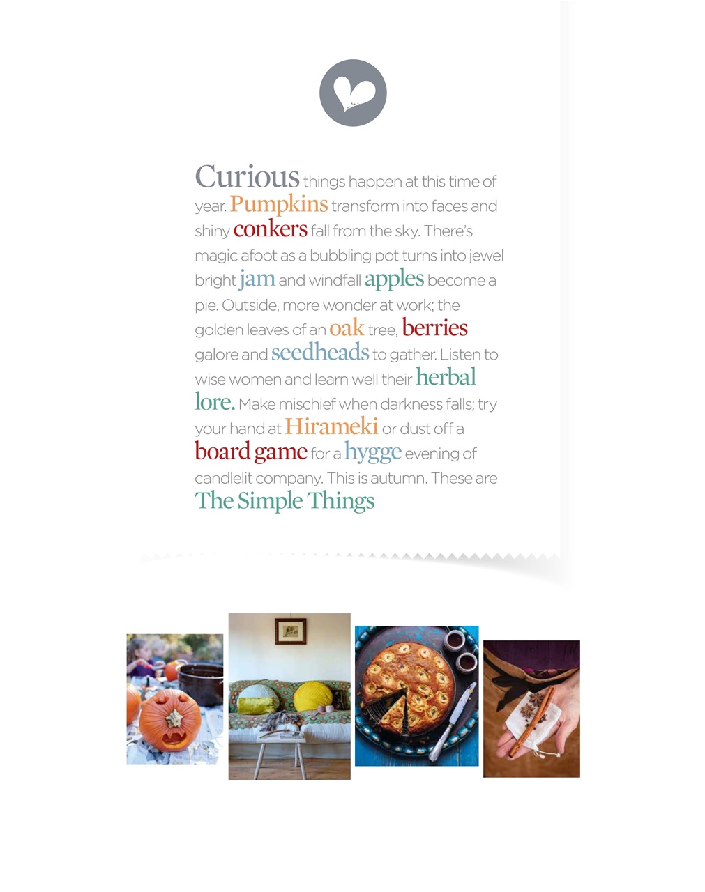 The Simple Things Preview Pages