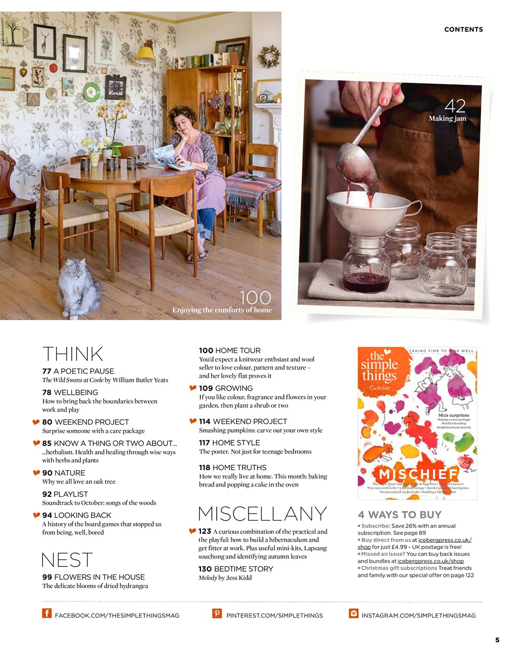 The Simple Things Preview Pages