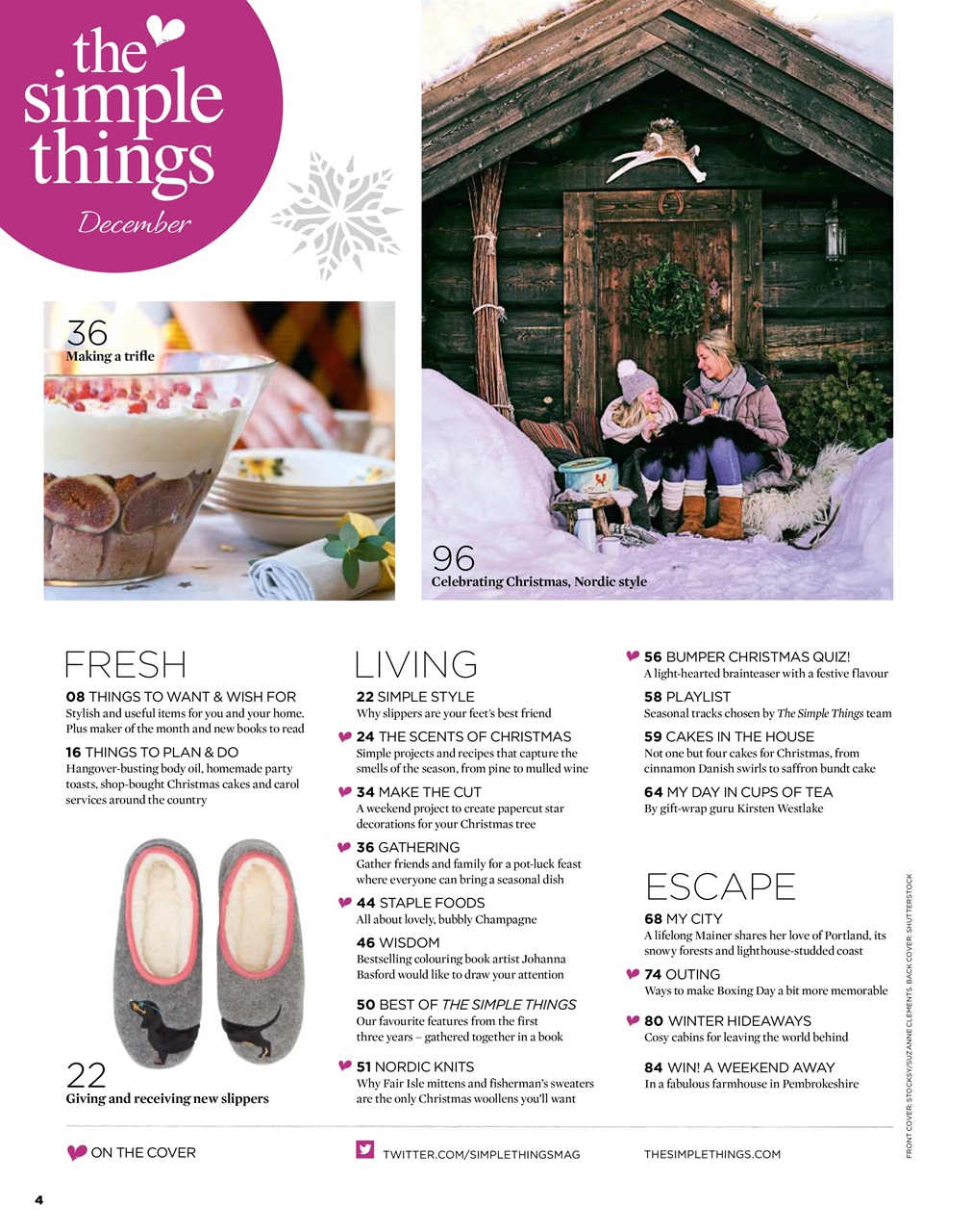 The Simple Things Preview Pages