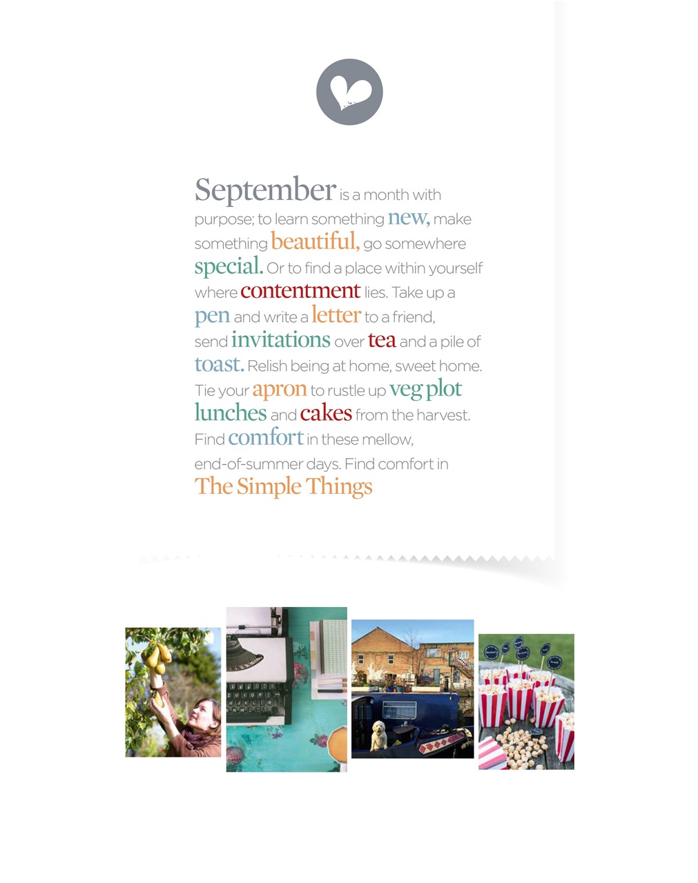 The Simple Things Preview Pages