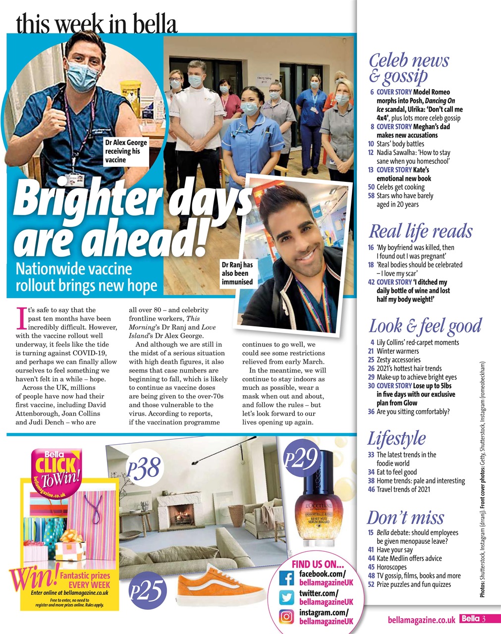 Bella Magazine Preview Pages