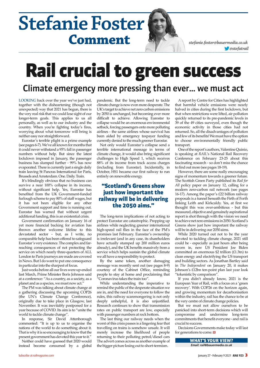 Rail Preview Pages