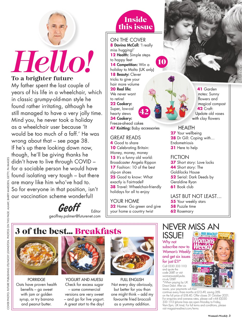 Woman's Weekly Preview Pages