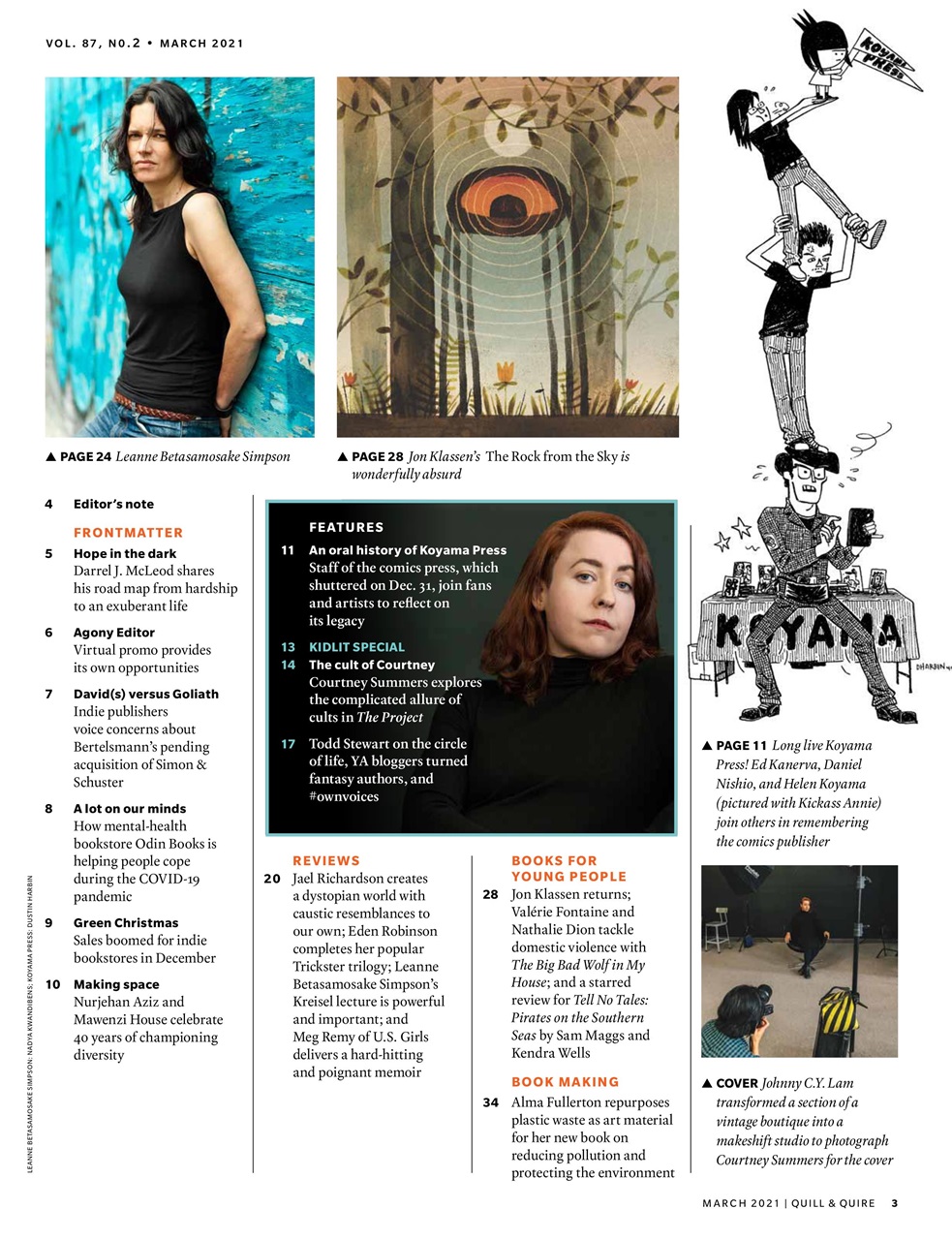 Quill & Quire Preview Pages