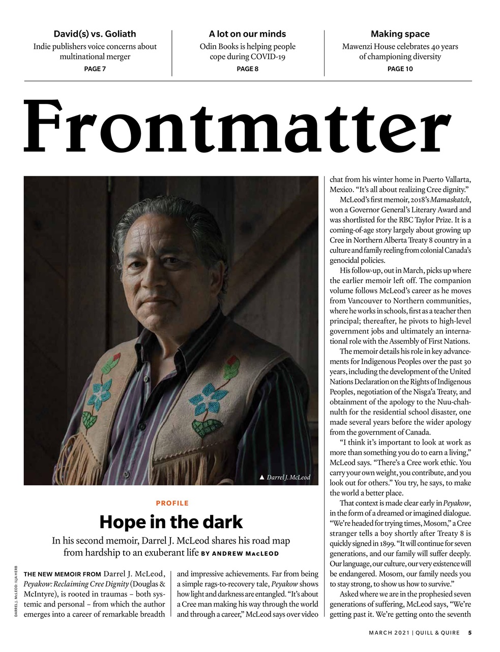 Quill & Quire Preview Pages