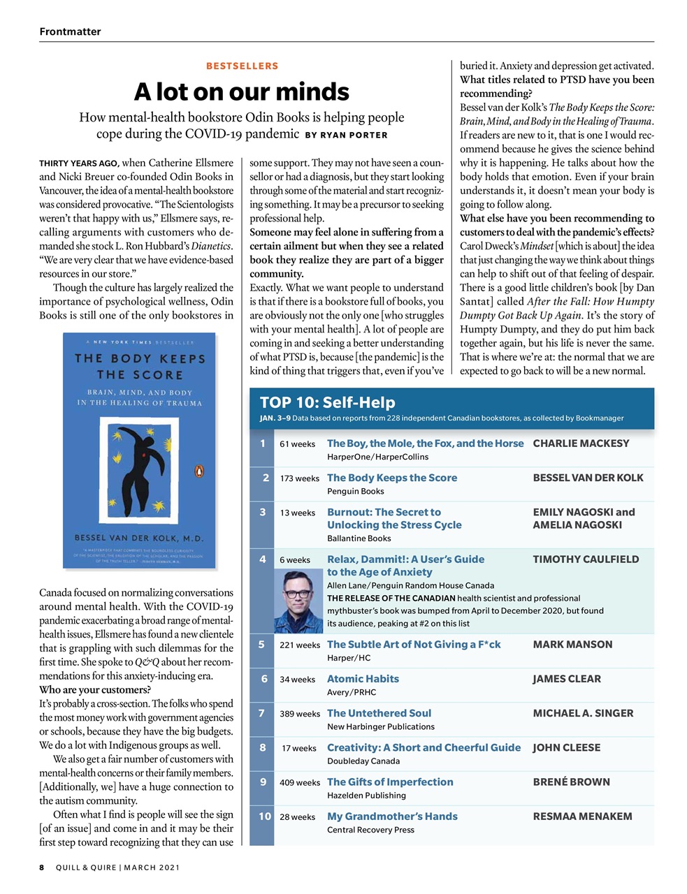 Quill & Quire Preview Pages