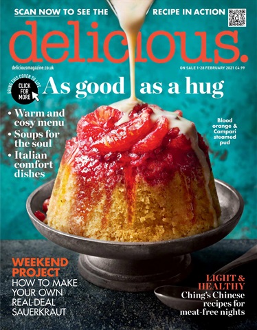 delicious. Magazine issue February 2021