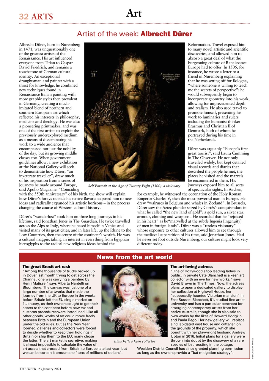 The Week Preview Pages