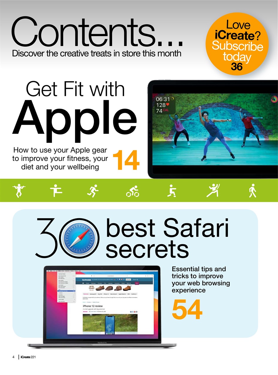iCreate Preview Pages