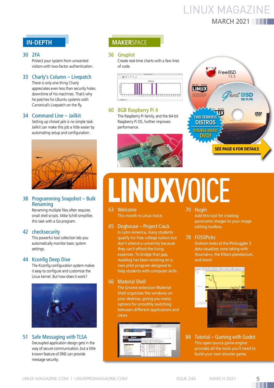 Linux Magazine Preview Pages
