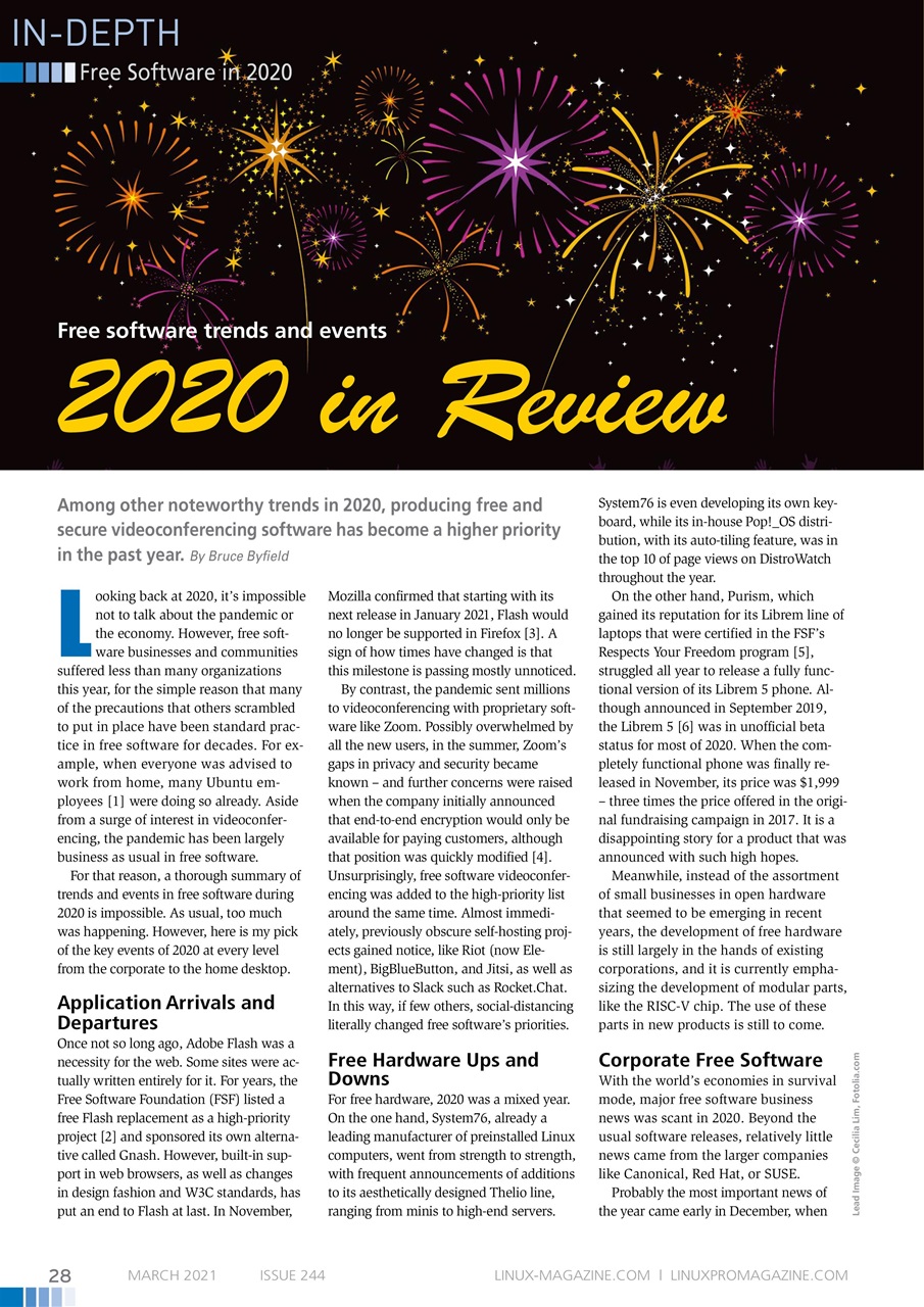 Linux Magazine Preview Pages