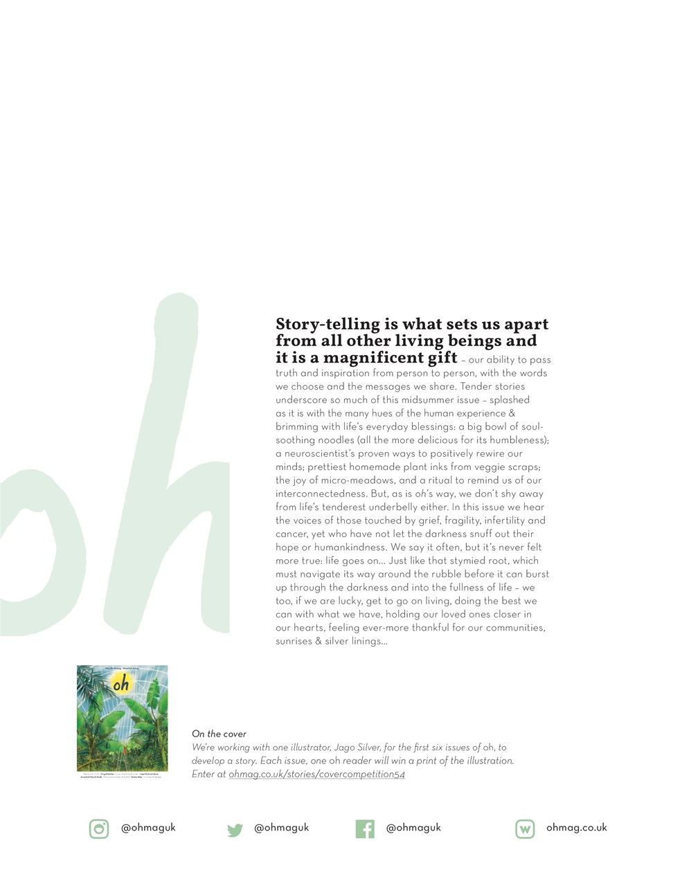 Oh Magazine Preview Pages