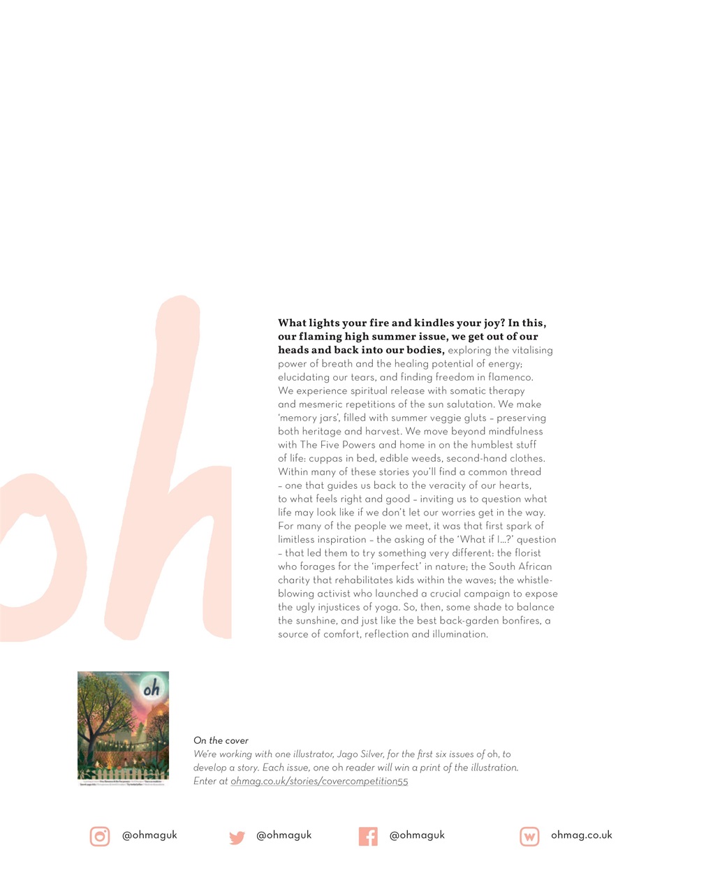 Oh Magazine Preview Pages