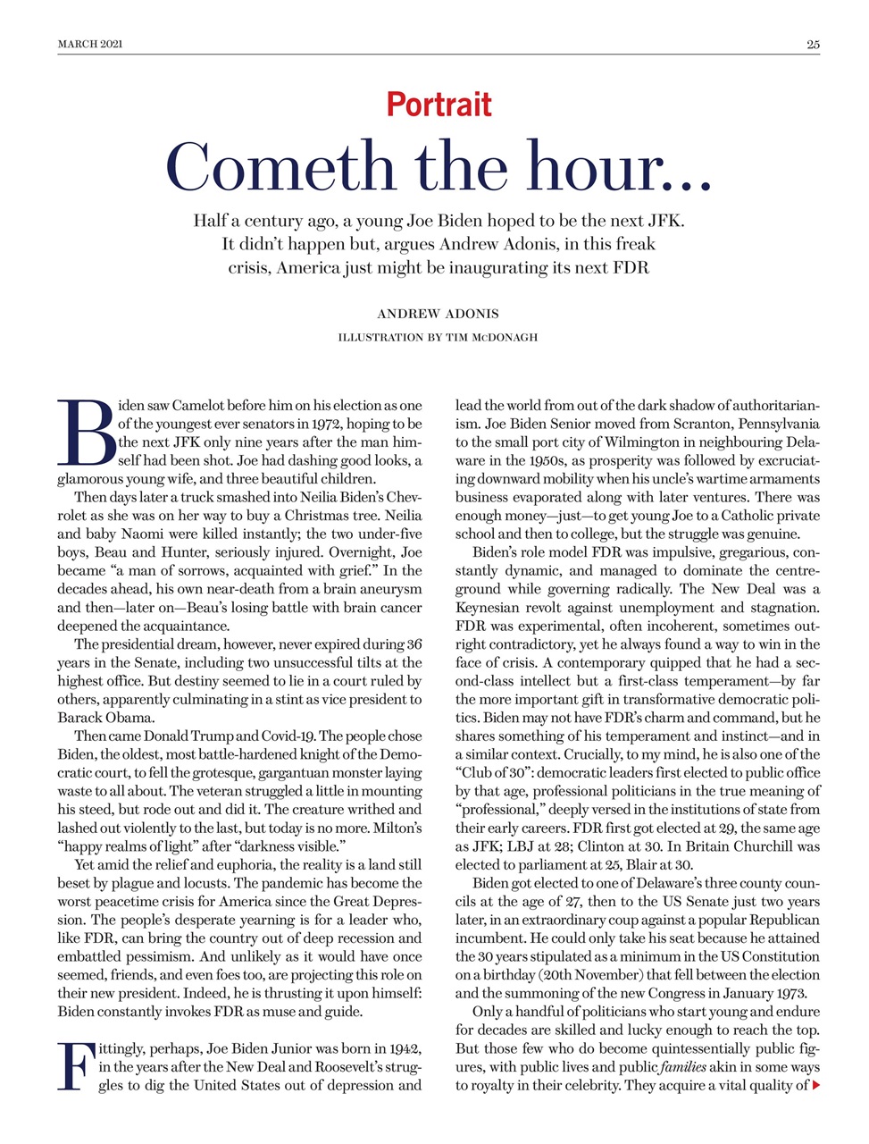 Prospect Magazine Preview Pages