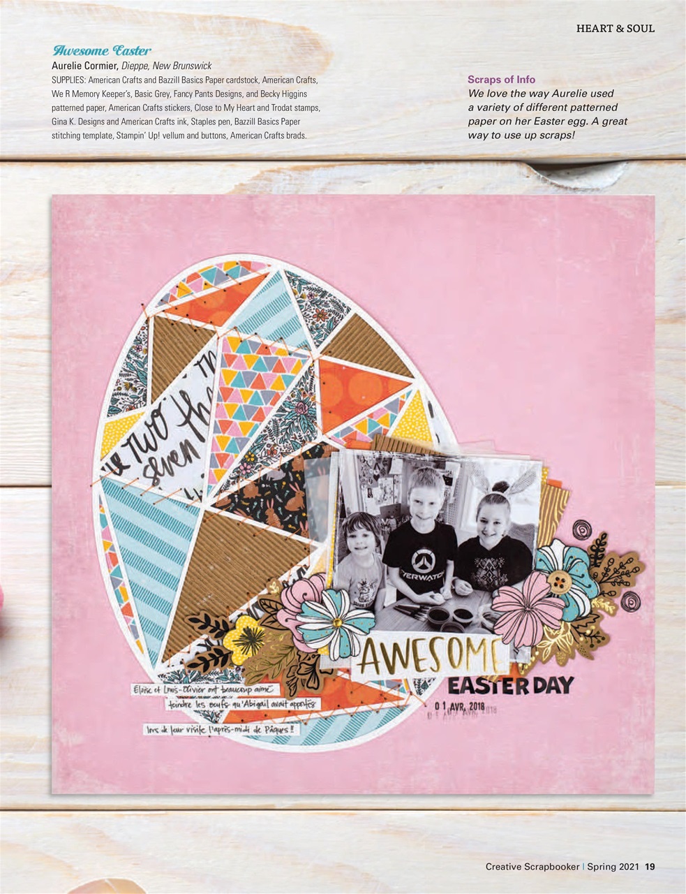 Creative Scrapbooker Preview Pages