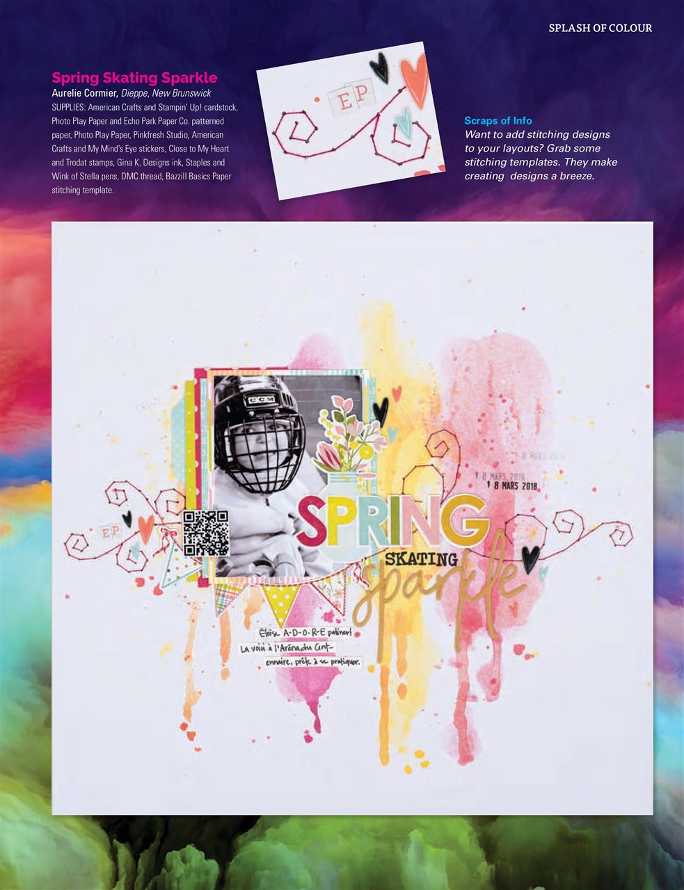 Creative Scrapbooker Preview Pages