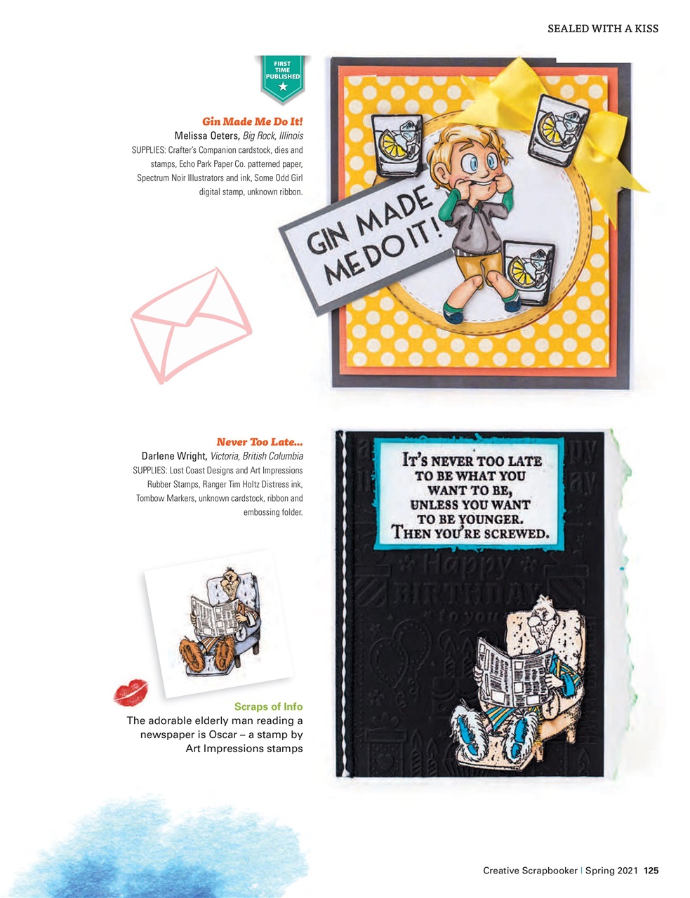 Creative Scrapbooker Preview Pages