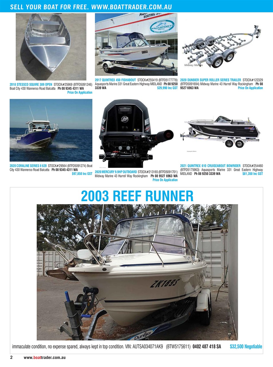 Boat Trader Australia Preview Pages