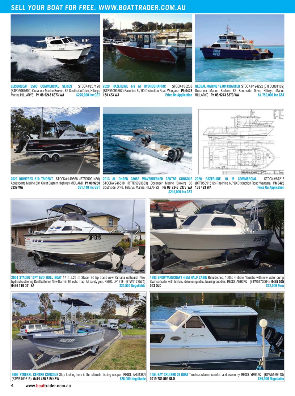 Boat Trader Australia Preview Pages